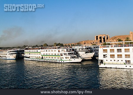 
                Kreuzfahrtschiff, Nil, Kom Ombo                   