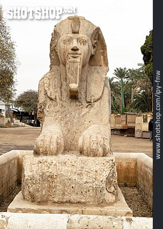 
                Statue, Sphinx, Alabaster-sphinx                   