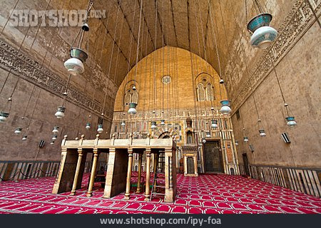 
                Moschee, Sultan-hasan-moschee, Gebetstribüne                   