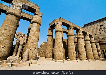 
                Tempel, Säule, Luxor Tempel                   