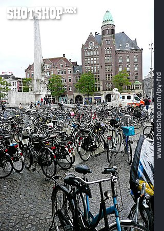 
                Fahrrad, Abgestellt, Amsterdam                   