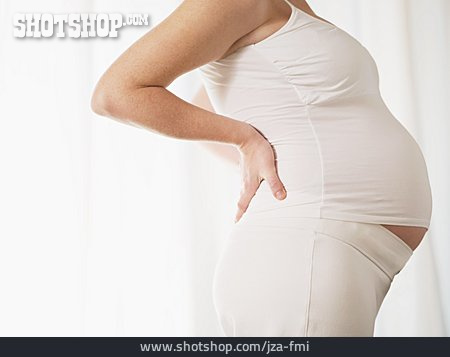 
                Rückenschmerzen, Schwangere, Beschwerden                   