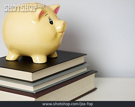 
                Bildung, Sparen, Sparschwein, Studiengebühren, Ausbildungskosten                   