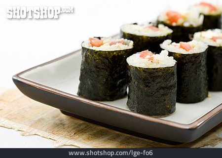 
                Sushi, Maki, Sushiplatte                   