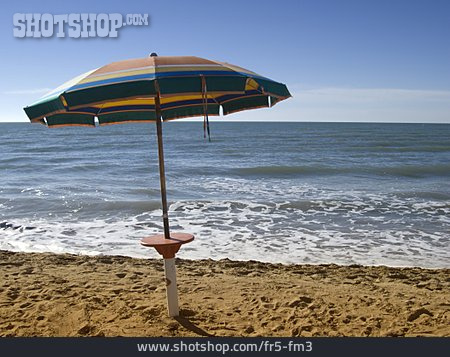 
                Reise & Urlaub, Strand, Sonnenschirm                   