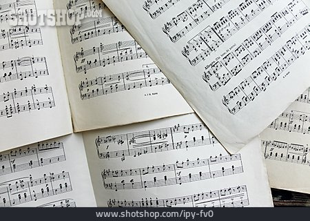 
                Score, Musical Note                   