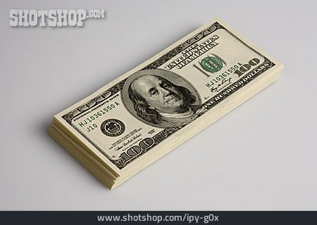 
                Stapel, Geldschein, Us-dollar                   