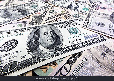 
                Geldschein, Bargeld, Us-dollar                   