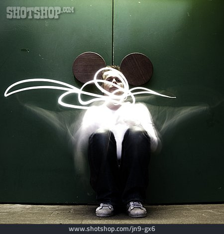 
                Man, Mickey Mouse                   
