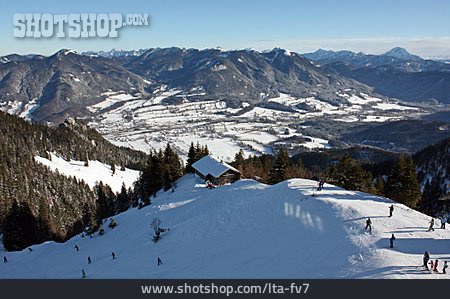 
                Skifahrer, Skipiste, Wintersportgebiet                   