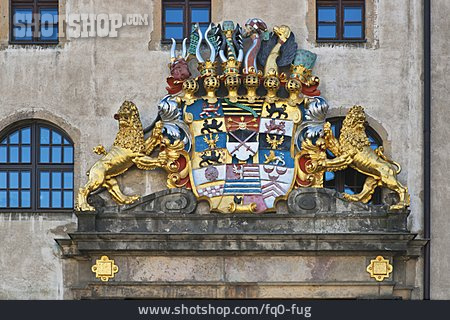 
                Wappen, Schloss Hartenfels                   