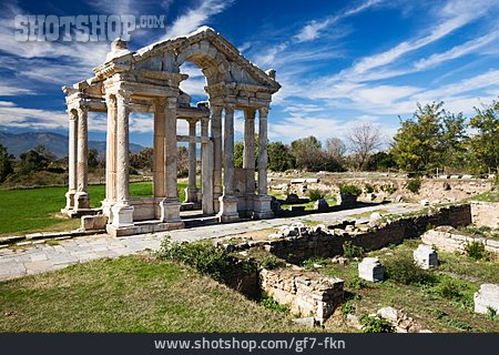 
                Tempel, Aphrodisias, Tetrapylon                   