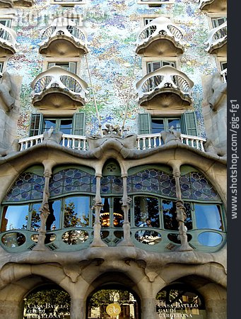 
                Antoni Gaudí, Casa Batlló                   