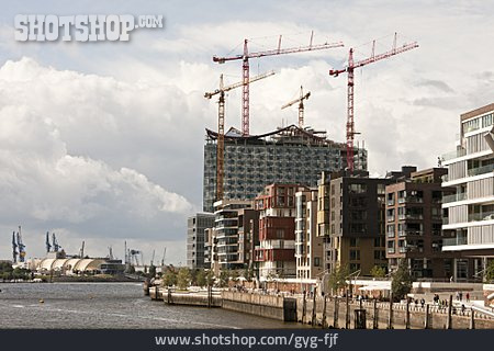 
                Baustelle, Hafencity, Elbphilharmonie                   