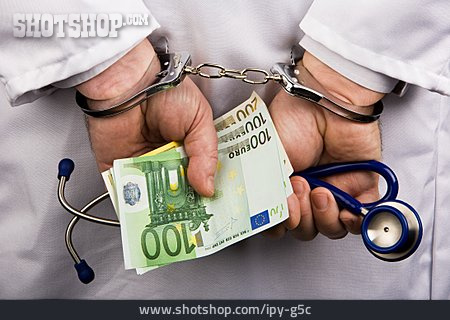 
                Arztkosten, Behandlungskosten, Hände Gebunden                   