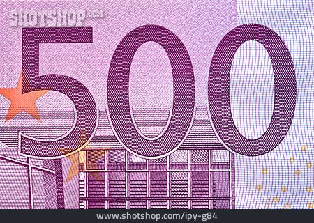 
                Geldschein, 500, 500 Euro                   