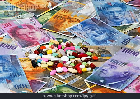 
                Gesundheitskosten, Schweizer Franken, Arzneimittelkosten                   