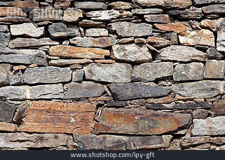 
                Bruchsteinmauer, Natursteinmauer                   