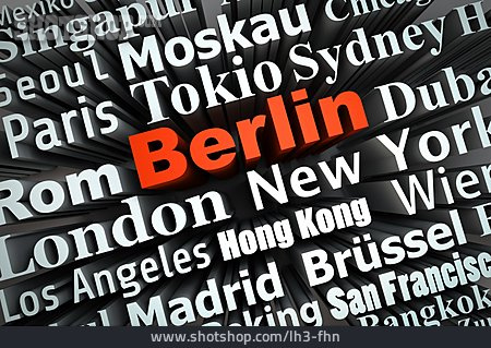 
                Metropole, Städtereise, Berlin, Globalisierung                   