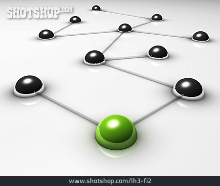 
                Kommunikation, Netzwerk, Informationsfluss                   