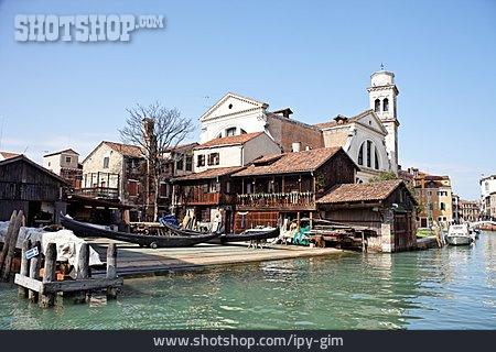 
                Gondel, Venedig, Schiffsbau                   