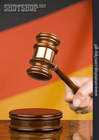 
                Deutschland, Urteil, Richter, Richterhammer                   
