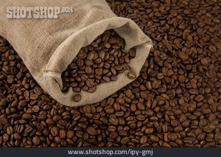 
                Kaffee, Kaffeebohne, Kaffeesack                   