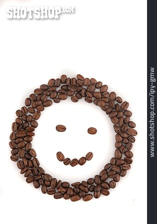 
                Smiley, Kaffeebohne                   