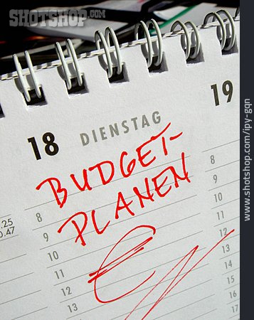 
                Kalkulation, Budget, Budgetplanung                   