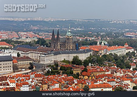 
                Stadtansicht, Prag, Veitsdom                   