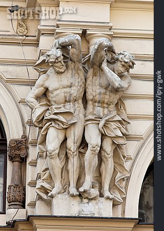 
                Historisches Bauwerk, Skulptur, Prunkfassade                   