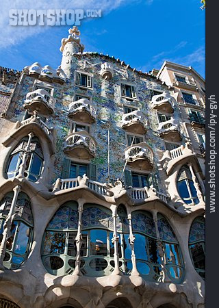 
                Barcelona, Antoni Gaudí, Casa Batlló                   
