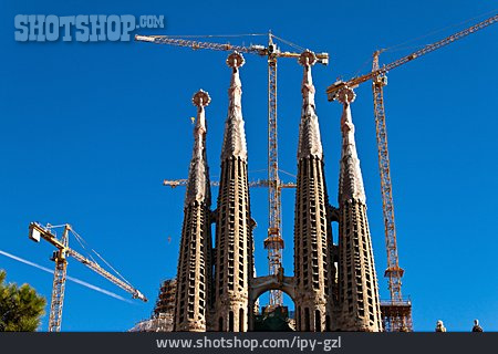 
                Sehenswürdigkeit, Barcelona, Sagrada Familia                   