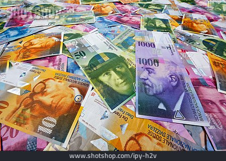 
                Geldschein, Schweizer Franken                   