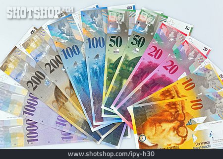 
                Geldfächer, Schweizer Franken                   