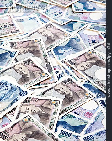 
                Geldschein, Bargeld, Yen                   