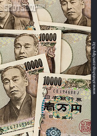 
                Geldschein, Yen, 10000                   