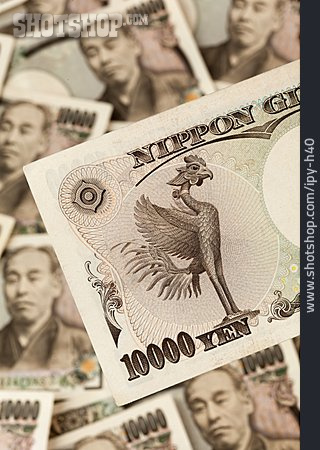 
                Geldschein, Yen, 10000                   