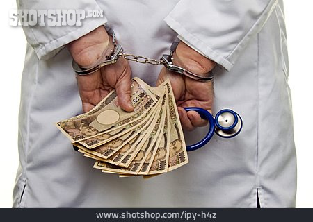 
                Arztkosten, Behandlungskosten, Hände Gebunden                   