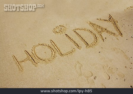 
                Sand, Holiday                   