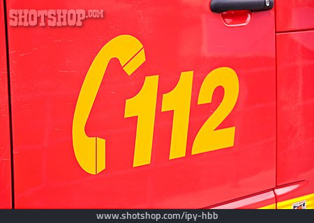 
                Notruf, Feuerwehrauto, 112                   