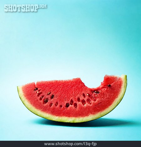 
                Wassermelone, Biss, Melonenspalte                   