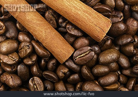 
                Kaffee, Zimtstange, Kaffeebohne                   
