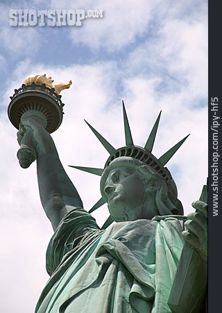 New York Freiheitsstatue Liberty Island Lizenzfreies Bild Ipy Hf5 Shotshop Bildagentur