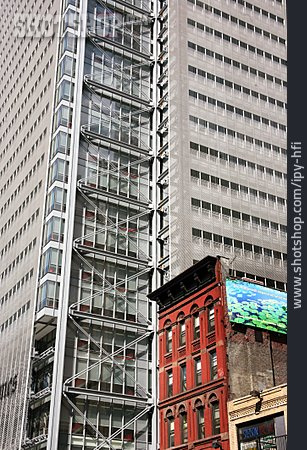 
                Bürogebäude, Gegensatz, New York                   