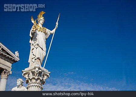 
                Statue, Wien, Athene                   
