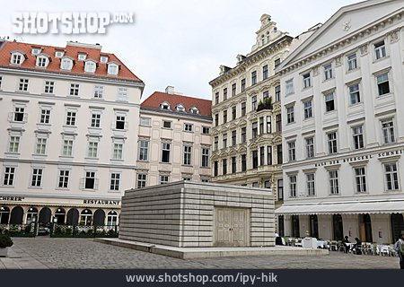 
                Wien, Holocaust-mahnmal, Judenplatz                   