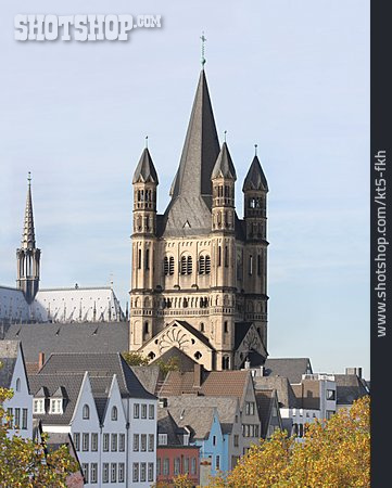 
                Köln, St. Martinskirche, Groß St. Martin                   