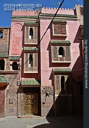 
                Wohnhaus, Altstadt, Marrakesch                   