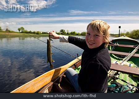 
                Junge, Fischfang, Angeln                   